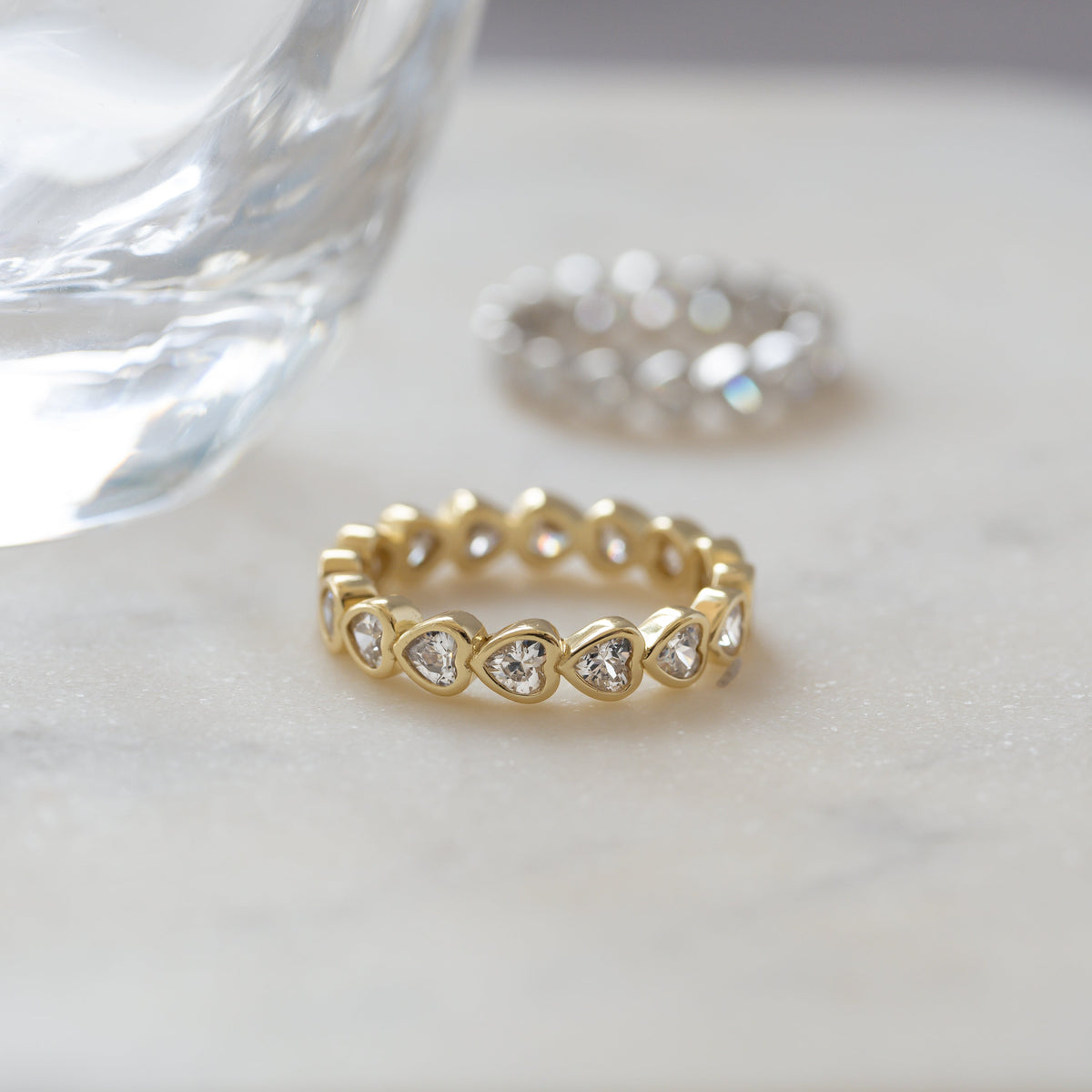 Eternity Heart Ring