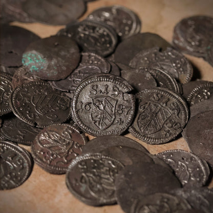 Holy Roman Empire, Free Imperial City of Nuremburg, Silver Pfennig - 1675 to 1700 CE - German States