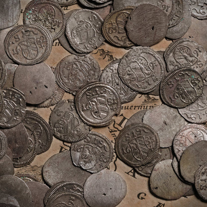 Holy Roman Empire, Free Imperial City of Nuremburg, Silver Pfennig - 1675 to 1700 CE - German States