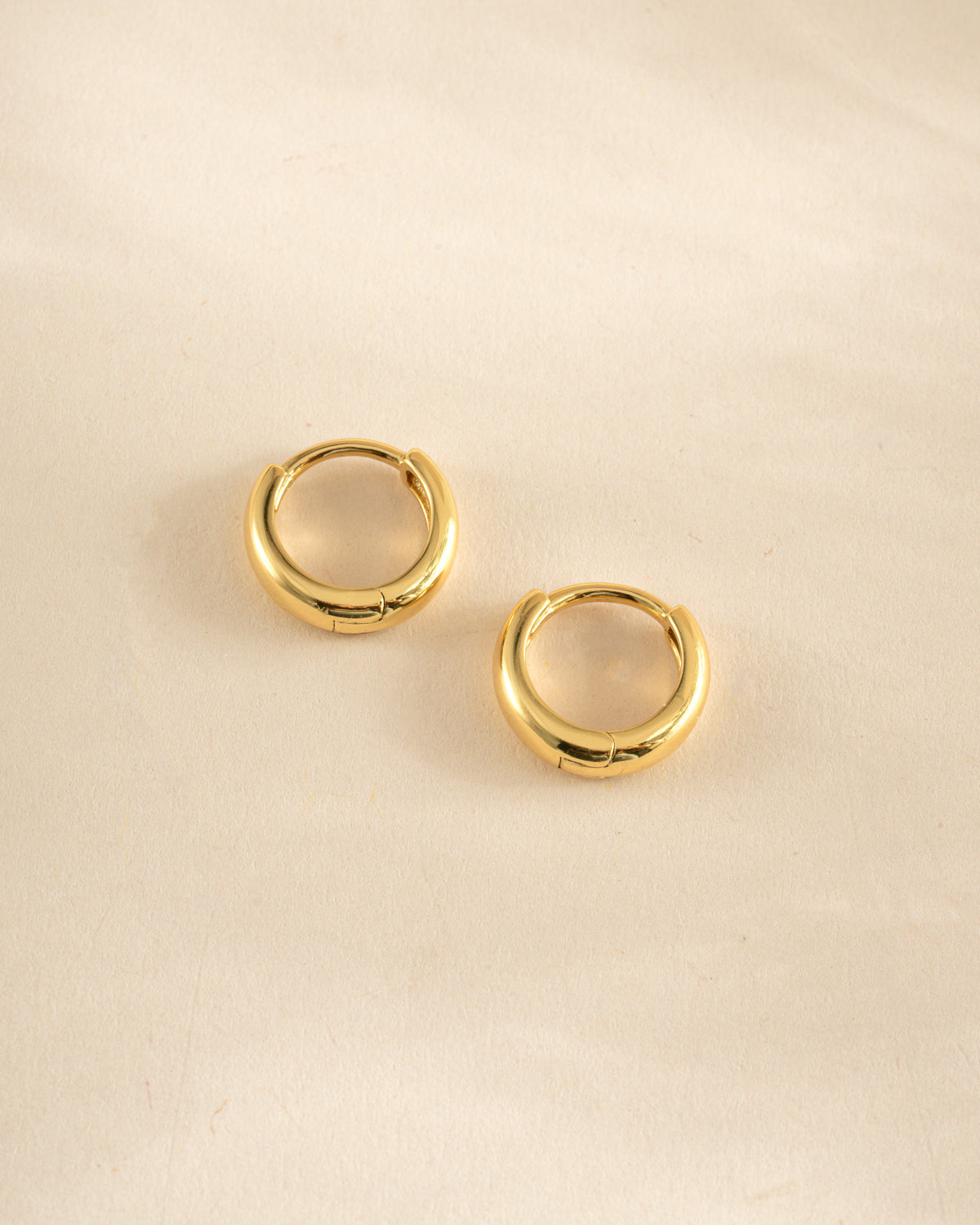 Minimalist Huggie Hoops