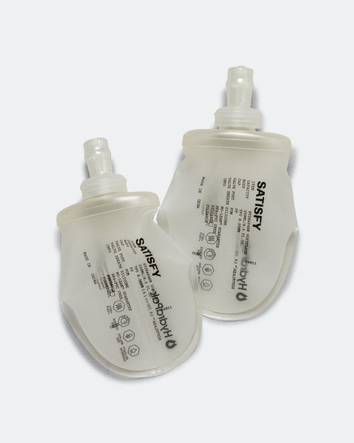 HydraPak Soft Flask 250ml 2-Pack - Transparent