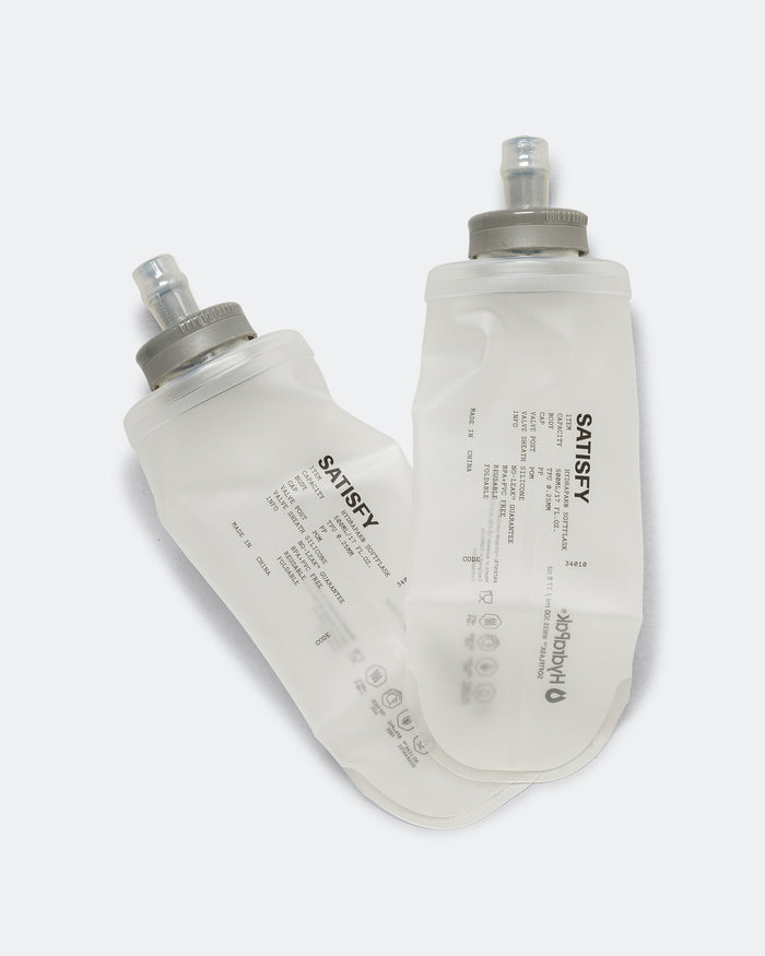 HydraPak Soft Flask 500ml 2-Pack - Transparent