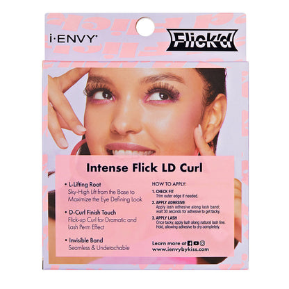 i Envy Flick'd Eye Defining Lash Perm Effect Eyelashes 3 Pair