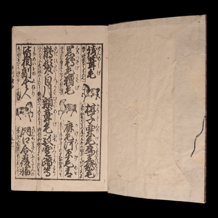 Illustrated Selections from the Teikin Ōrai - Kaei 6 (1854 CE) - Edo Japan