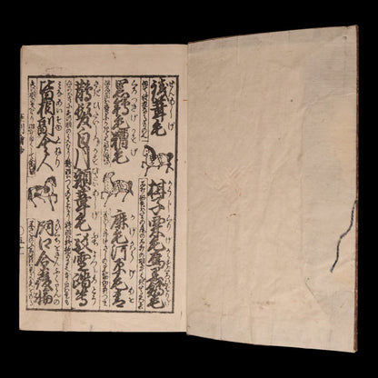 Illustrated Selections from the Teikin Ōrai - Kaei 6 (1854 CE) - Edo Japan