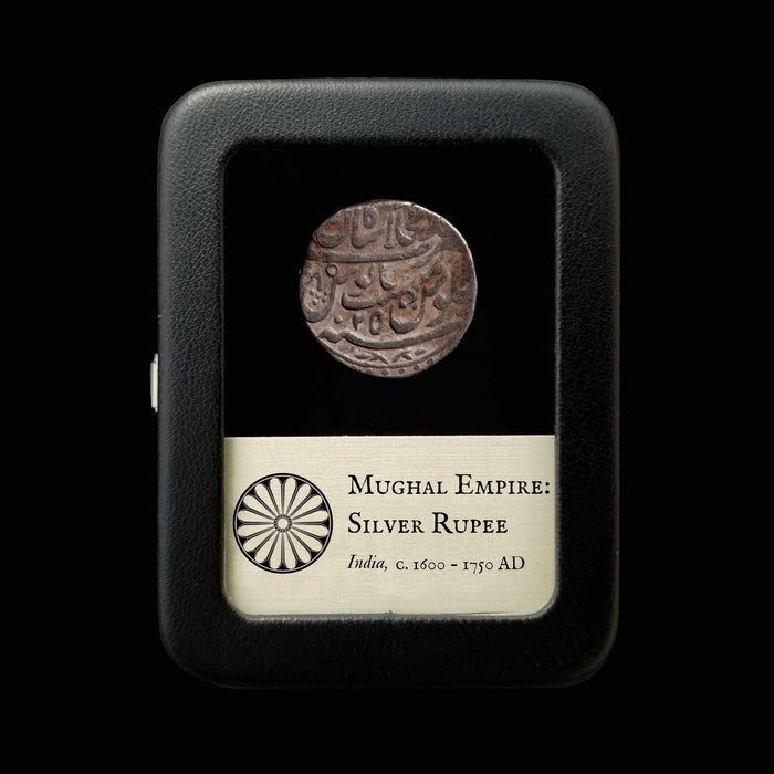 India, Mughal Empire, Silver Rupee - c. 1600 to 1750 CE - India