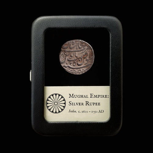 India, Mughal Empire, Silver Rupee - c. 1600 to 1750 CE - India