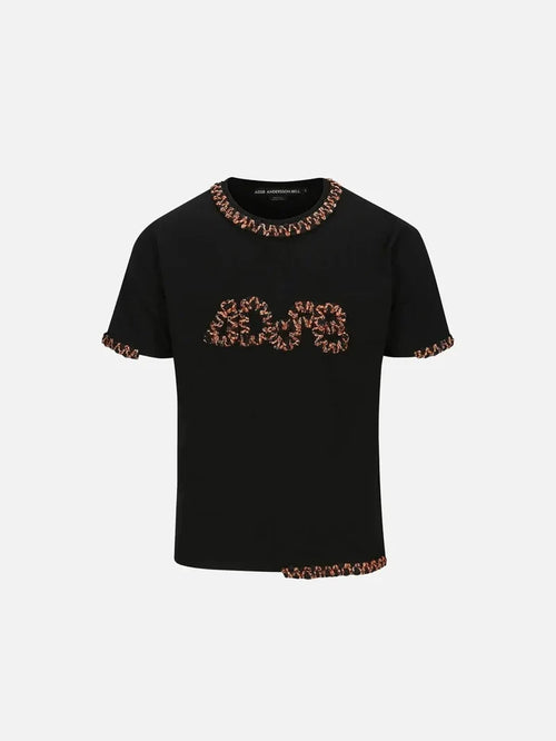 ANDERSSON BELL Julian ADSB Logo T-Shirts - Black - T-Shirts T-SHIRT