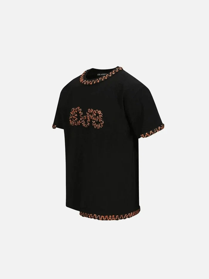 ANDERSSON BELL Julian ADSB Logo T-Shirts - Black - T-Shirts T-SHIRT