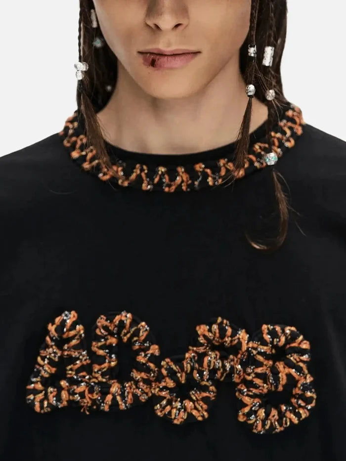 ANDERSSON BELL Julian ADSB Logo T-Shirts - Black - T-Shirts T-SHIRT
