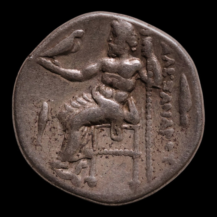 Kingdom of Macedon, Alexander the Great, AR Drachm (Early Posthumous Issue) - 323 to 319 BCE - Greek World