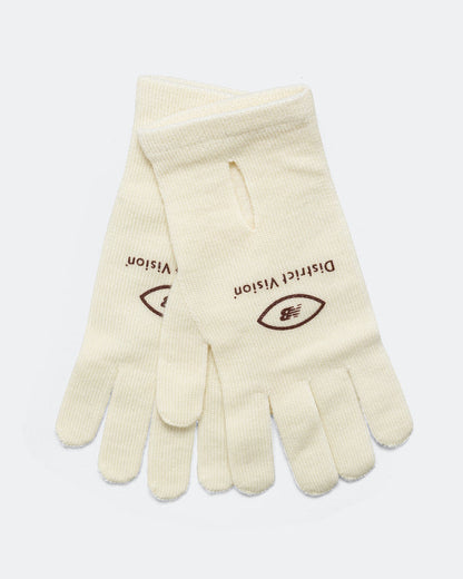 Knit Windowed Running Gloves x New Balance - Linen