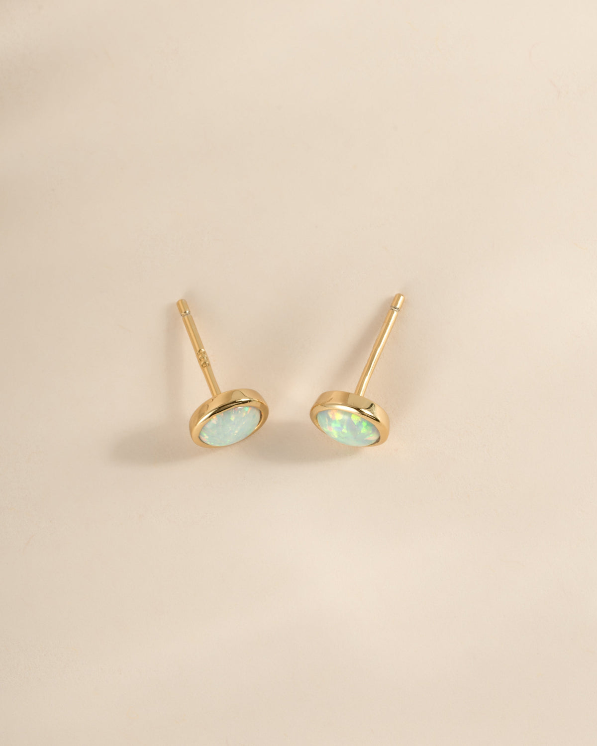 Large Opal Studs