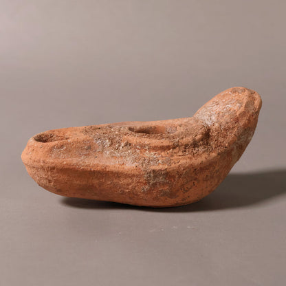 Late Roman Oil Lamp, 4 inches - c. 100 to 476 CE - Middle East