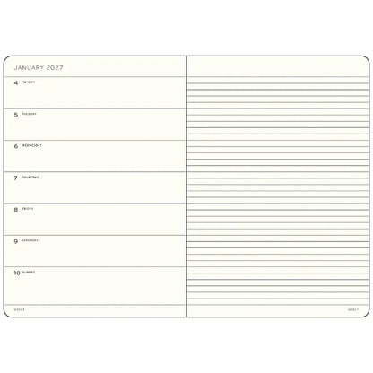 Leuchtturm 2027 Weekly Planner & Notebook Softcover