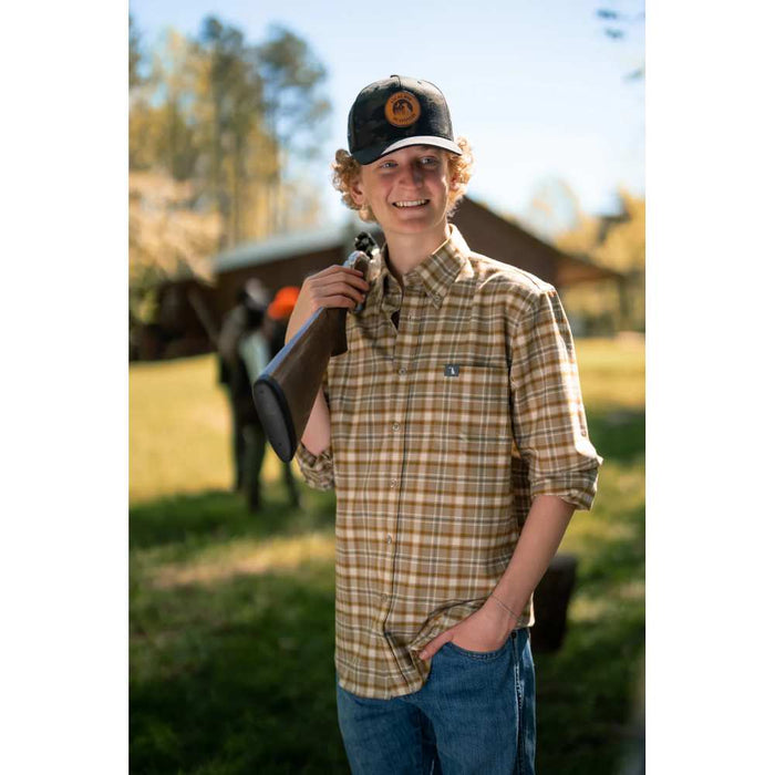 Local Boy Outfitters Men's Hutto Stretch Flannel