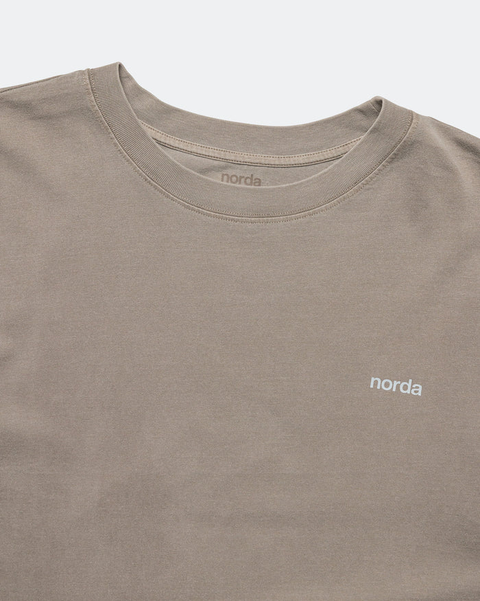Logo Tee - Stone Grey