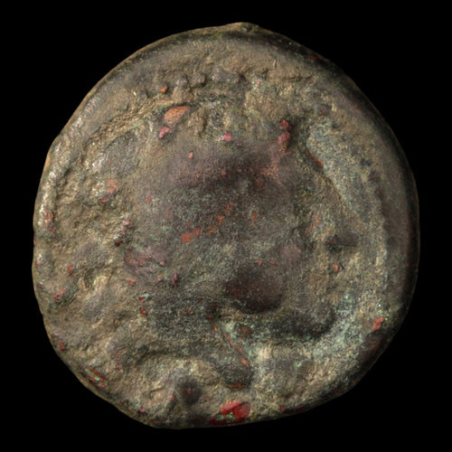 Macedon, King Amyntas III (Grandfather of Alexander the Great), Bronze Coin - 393 to 369 BCE - Greek World