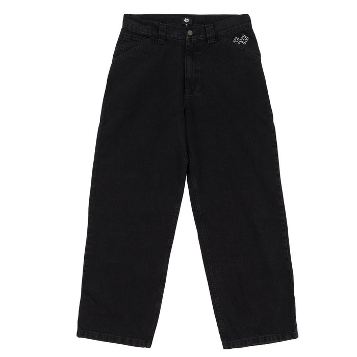 Magenta OG Denim Pants Black