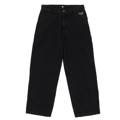 Magenta OG Denim Pants Black