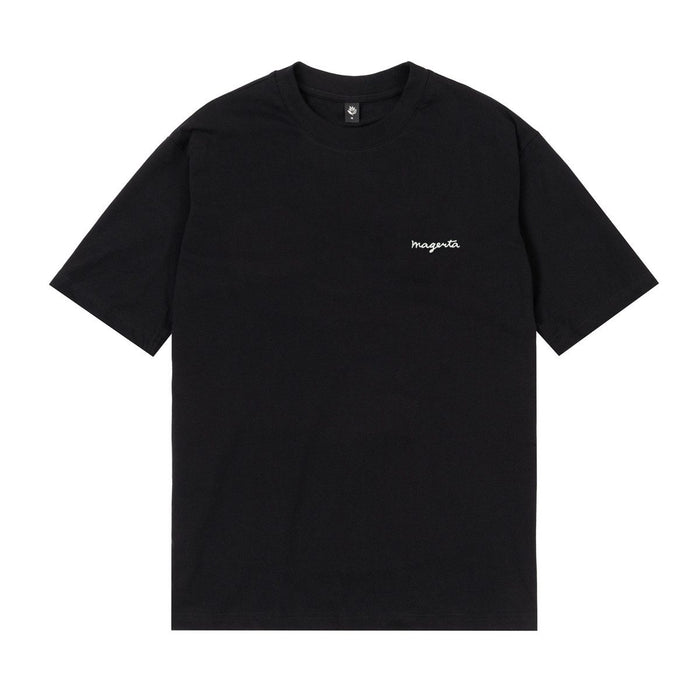 Magenta Pomme T-Shirt Black