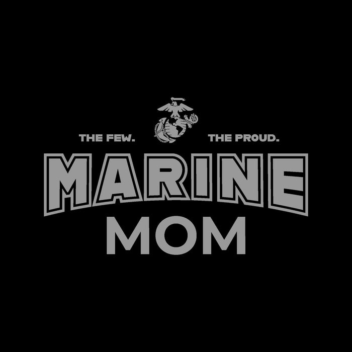 Marines Mom T-Shirt (Black)