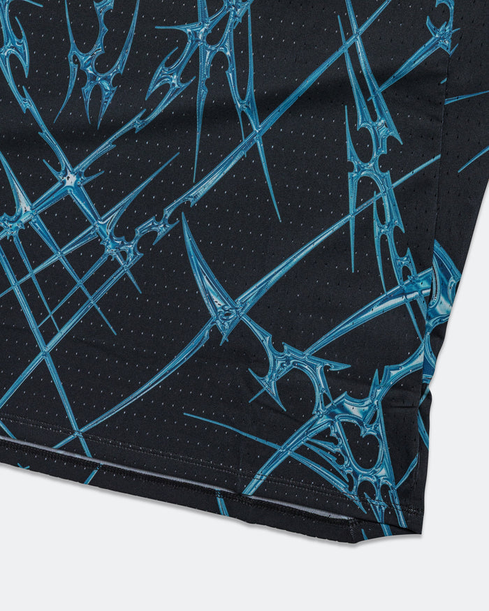 Mens AeroSwift Dri-FIT ADV Printed Running Vest - Black/White
