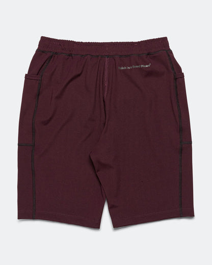 Mens Boost Half Tights - Merlot