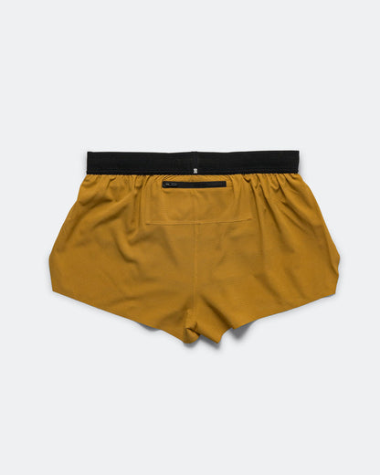 Mens CoolGrid 3in Split Short - Copal