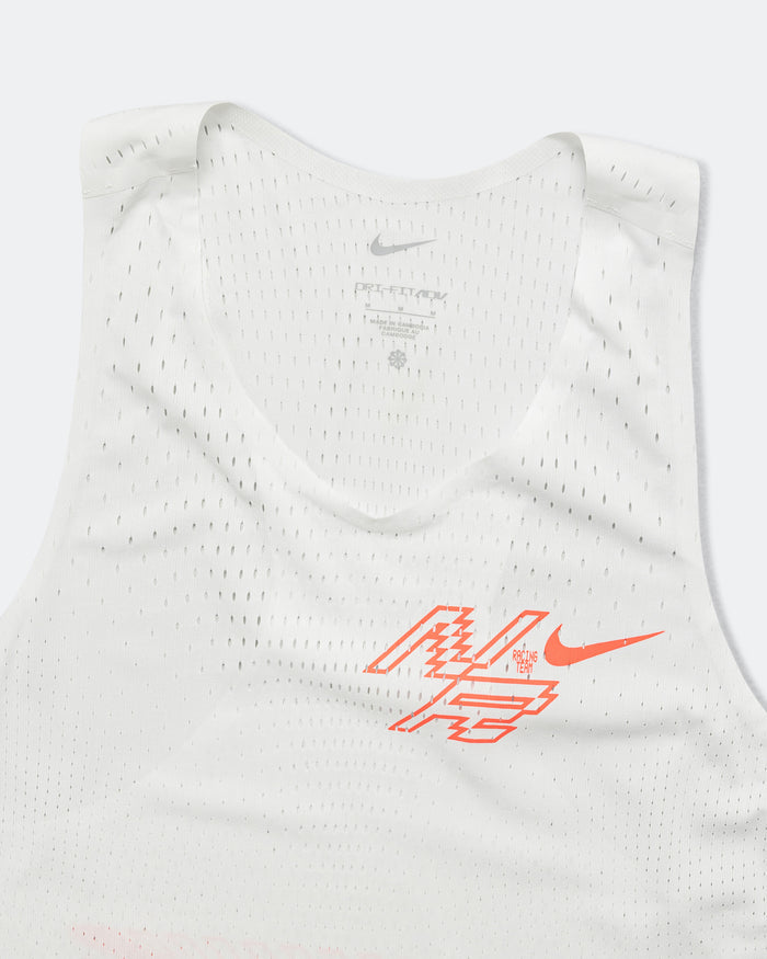 Mens Dri-FIT ADV Aeroswift Singlet GFX - Summit White