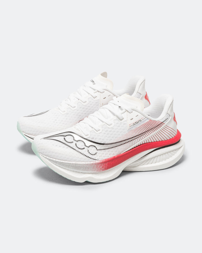 Mens Endorphin Azura - White/Salsa