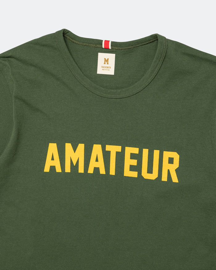 Mens Greyboy Tee - Forest/Yellow