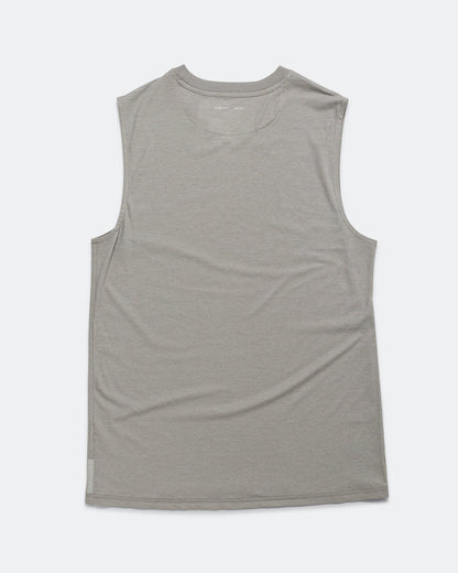 Mens Lorca Sleeveless T-Shirt - Steel