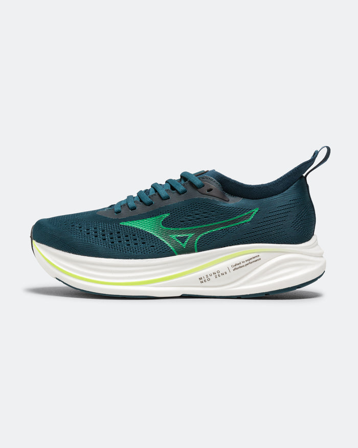 Mens Mizuno Neo Zen 2 - Reflecting Pond/Goblin Green-Glowing Apple