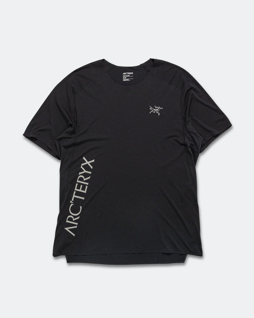 Mens Norvan Downword Logo SS - Black