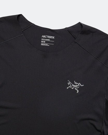 Mens Norvan Downword Logo SS - Black