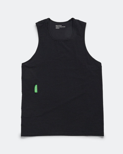 Mens Payen Race Singlet - Black