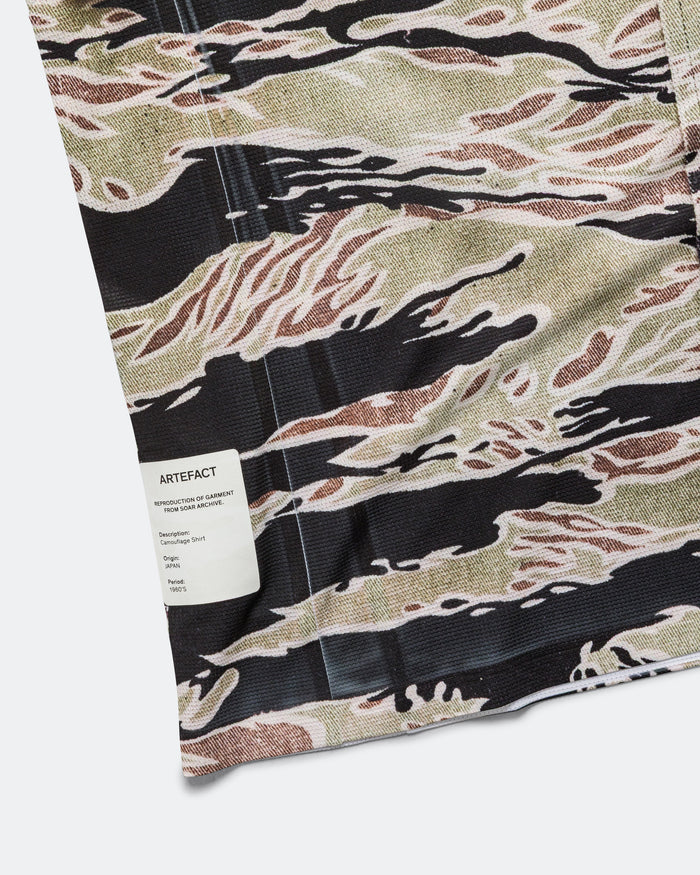 Mens Printed Tech T - Camouflage