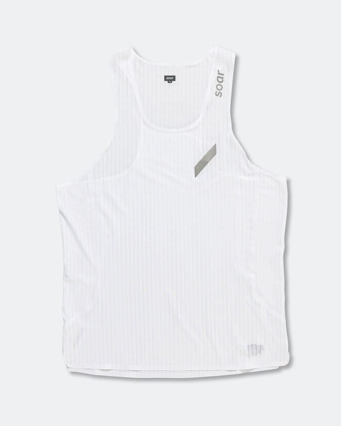 Mens Race Vest 2.0 - White