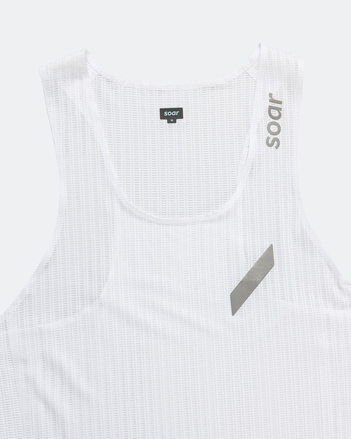 Mens Race Vest 2.0 - White