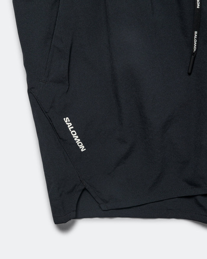 Mens Shakeout Core 5in Shorts - Deep Black