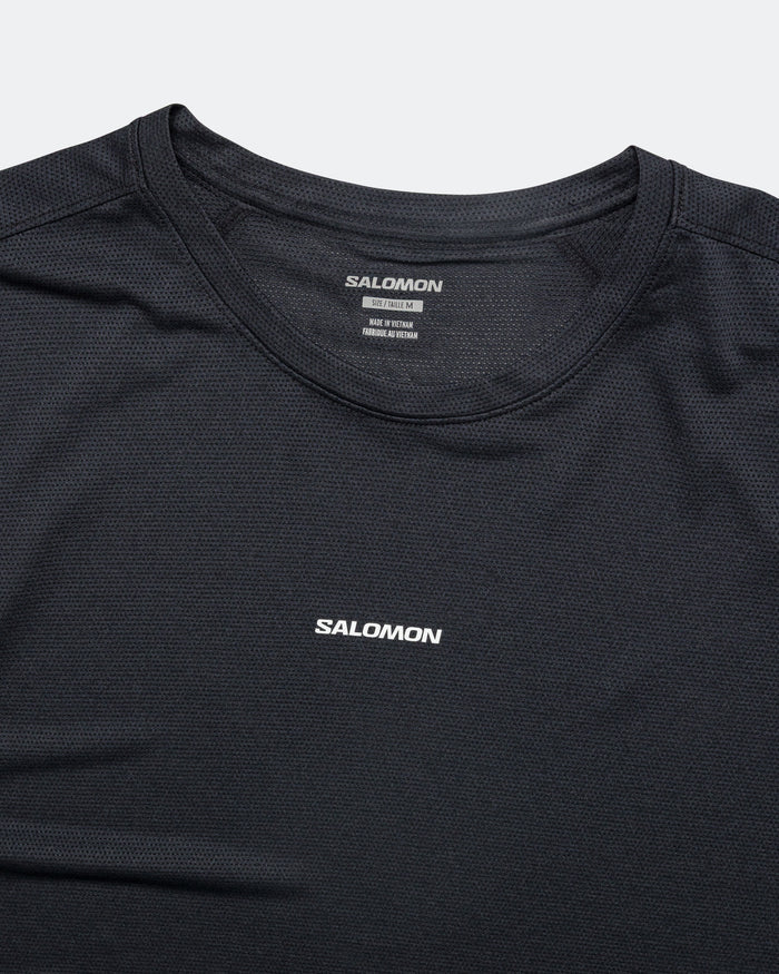 Mens Shakeout Core SS Tee - Deep Black