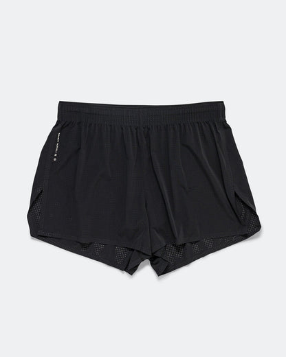 Mens Vento Next Gen 3in Split Short - Bandit Black