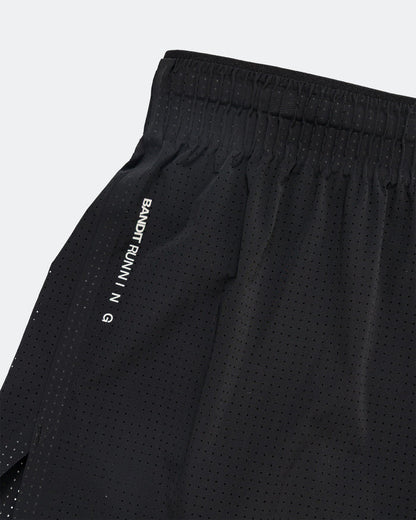 Mens Vento Next Gen 3in Split Short - Bandit Black