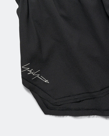 Mens Y-3 Running Shorts - Black