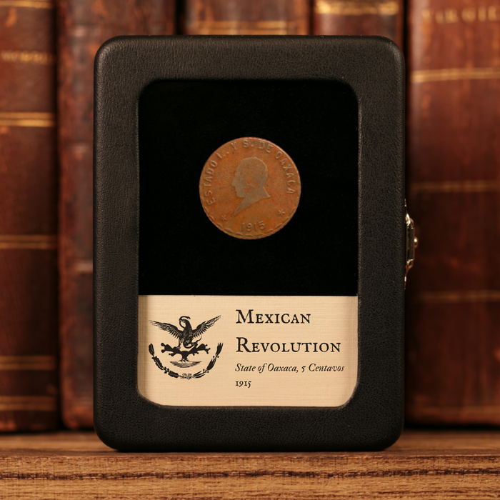Mexican Revolution, State of Oaxaca, Provisional Currency, Copper 5 Centavos - 1915 - Mexican Revolution