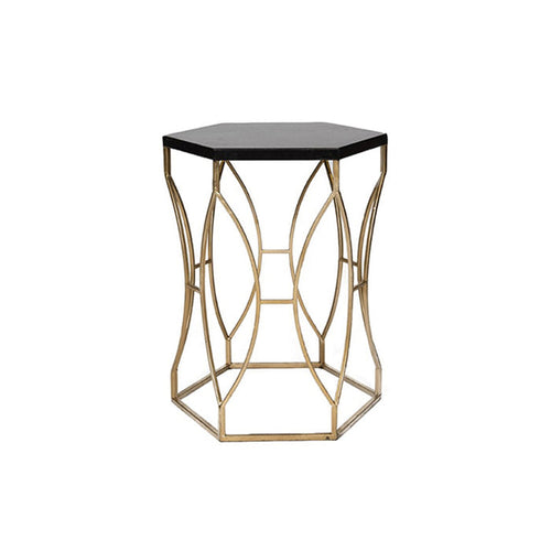 Ming Black and Gold Side Table