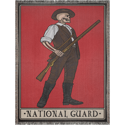National Guard Woven Blanket