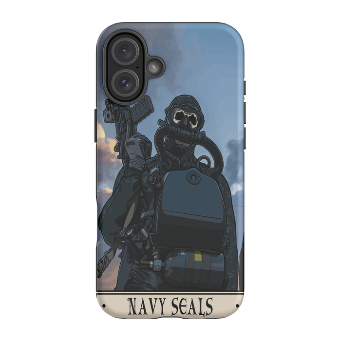 Premium Glossy Tough Case / iPhone 16 Plus