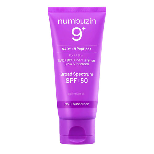 Numbuzin No.9 NAD BIO Super Defense Glow Sunscreen 1.69oz/ 50ml